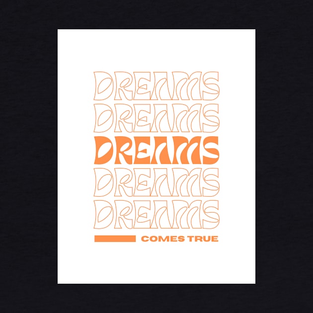 Retro dream tee shirt by Wilanrod Studio